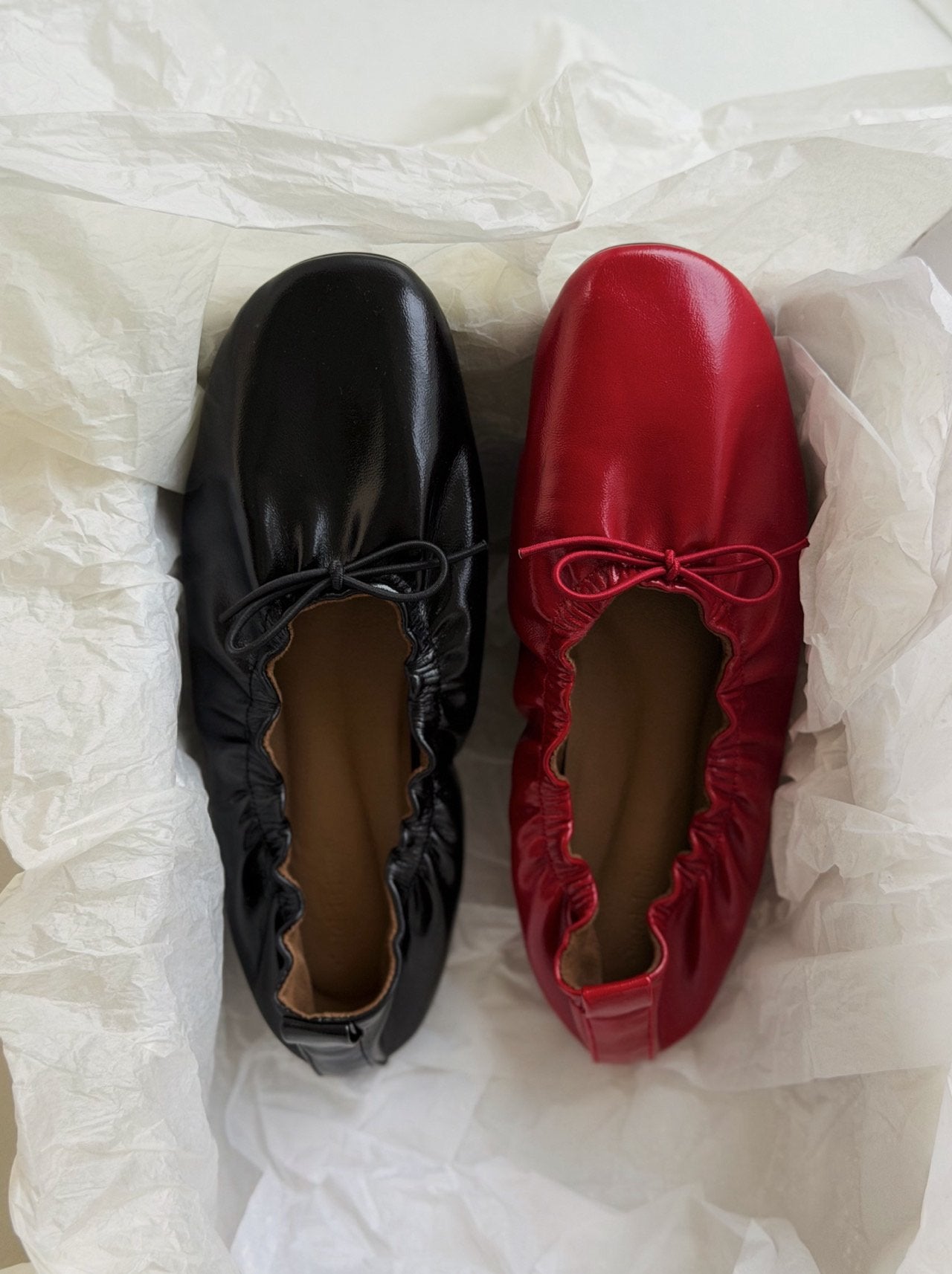 melt shirring ribbon flat