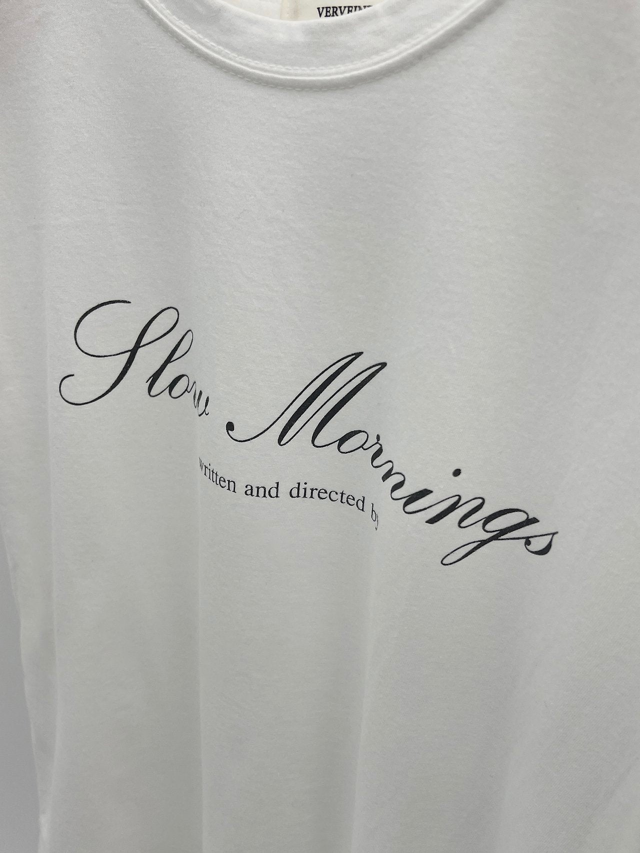 Slow Morning short sleeve T-2col