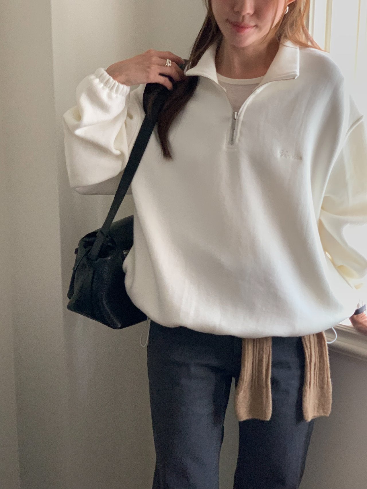 Rocher half zip-up MTM-2col