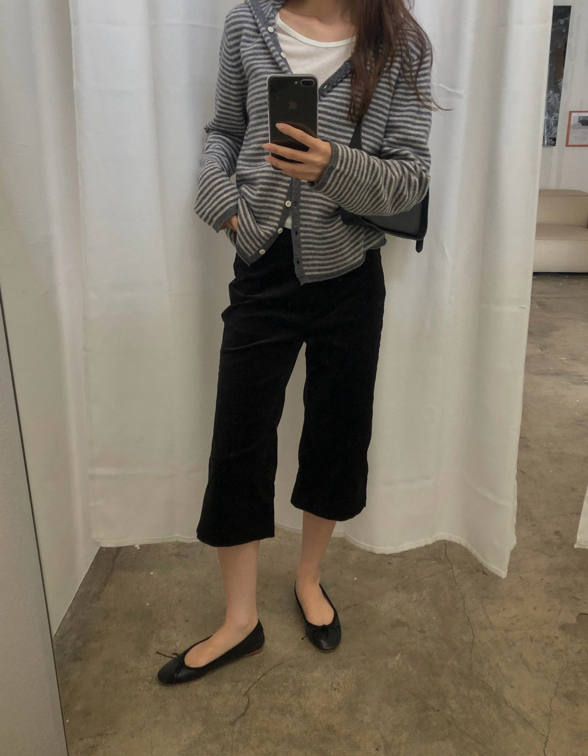 velvet capri pants