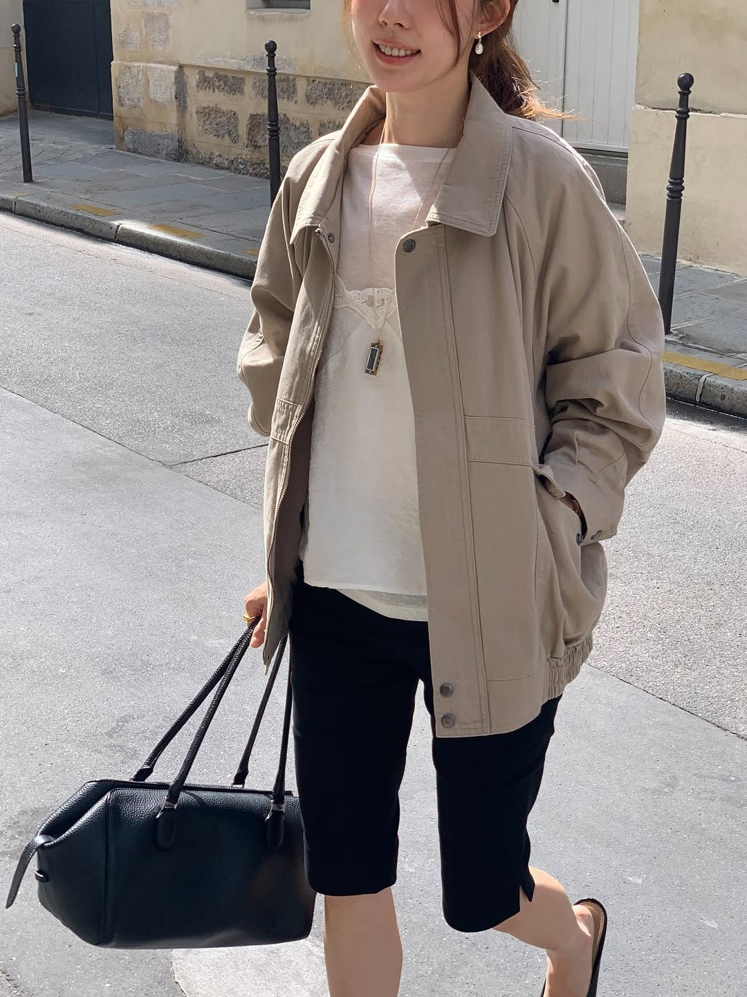 Aven utility washed blouson-2col