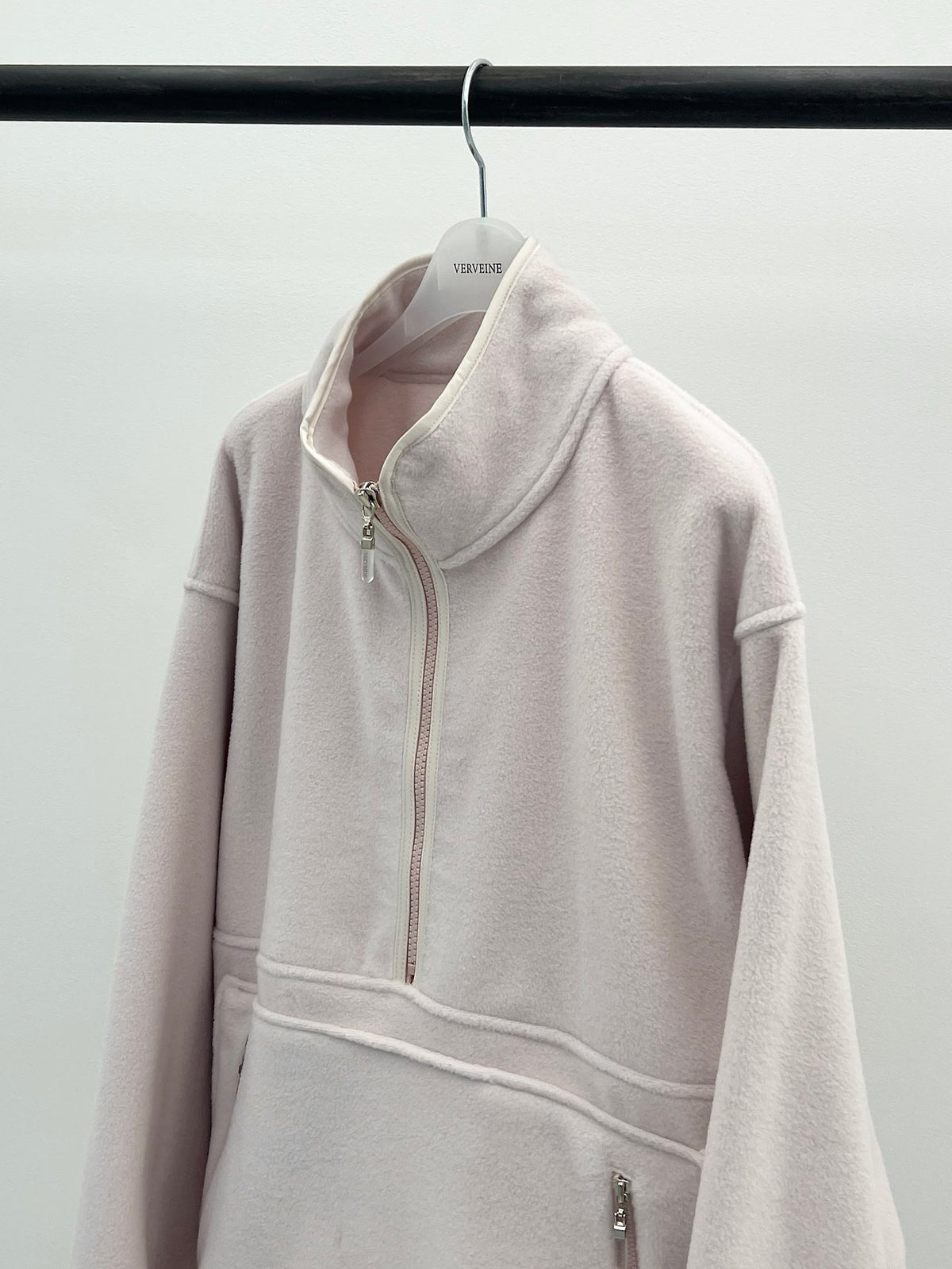 romy half-zip fleece jacket-3col