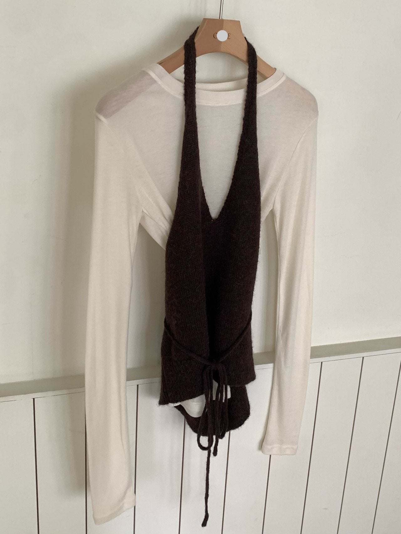 Holter bustier knit-3col