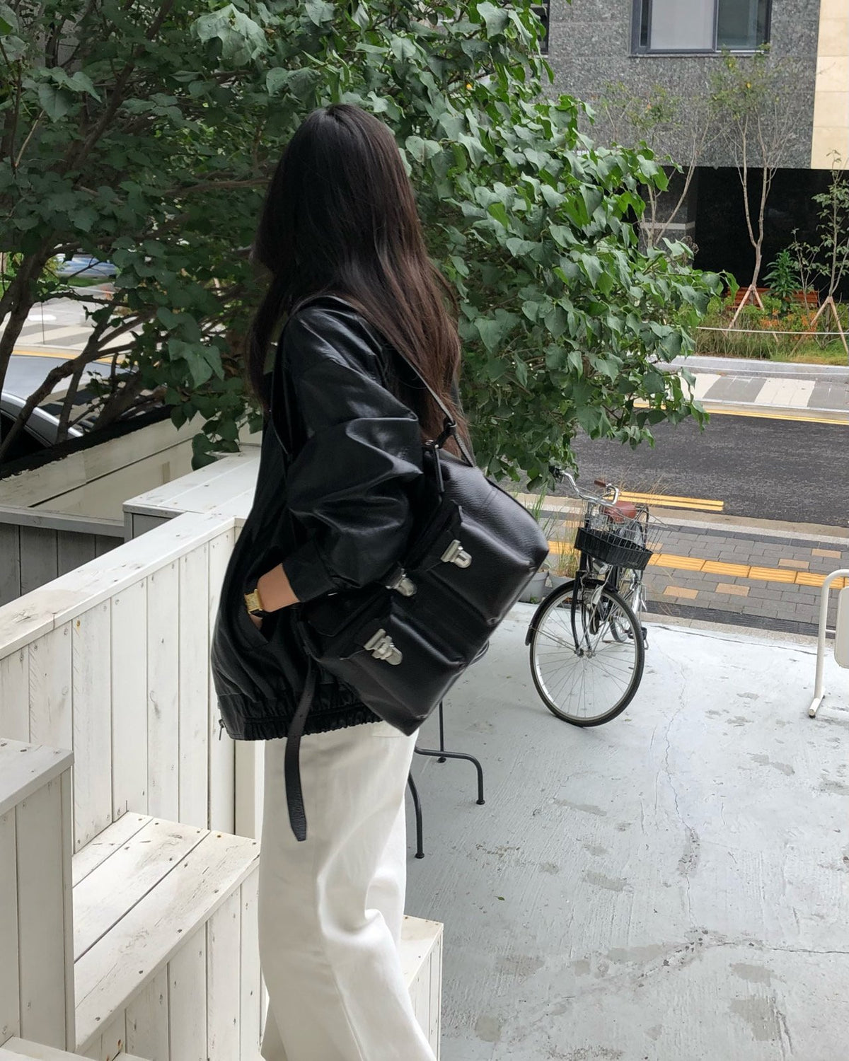 autumn leather jacket