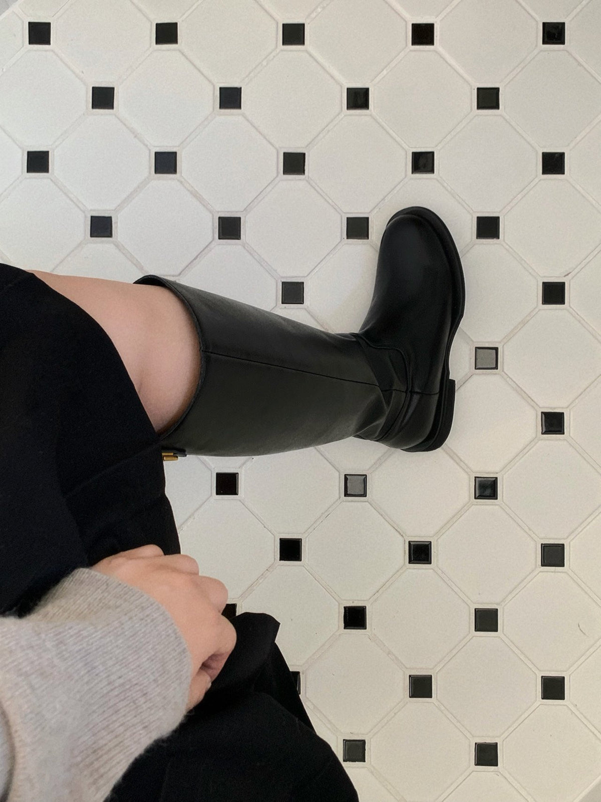 classic d-ring long boots