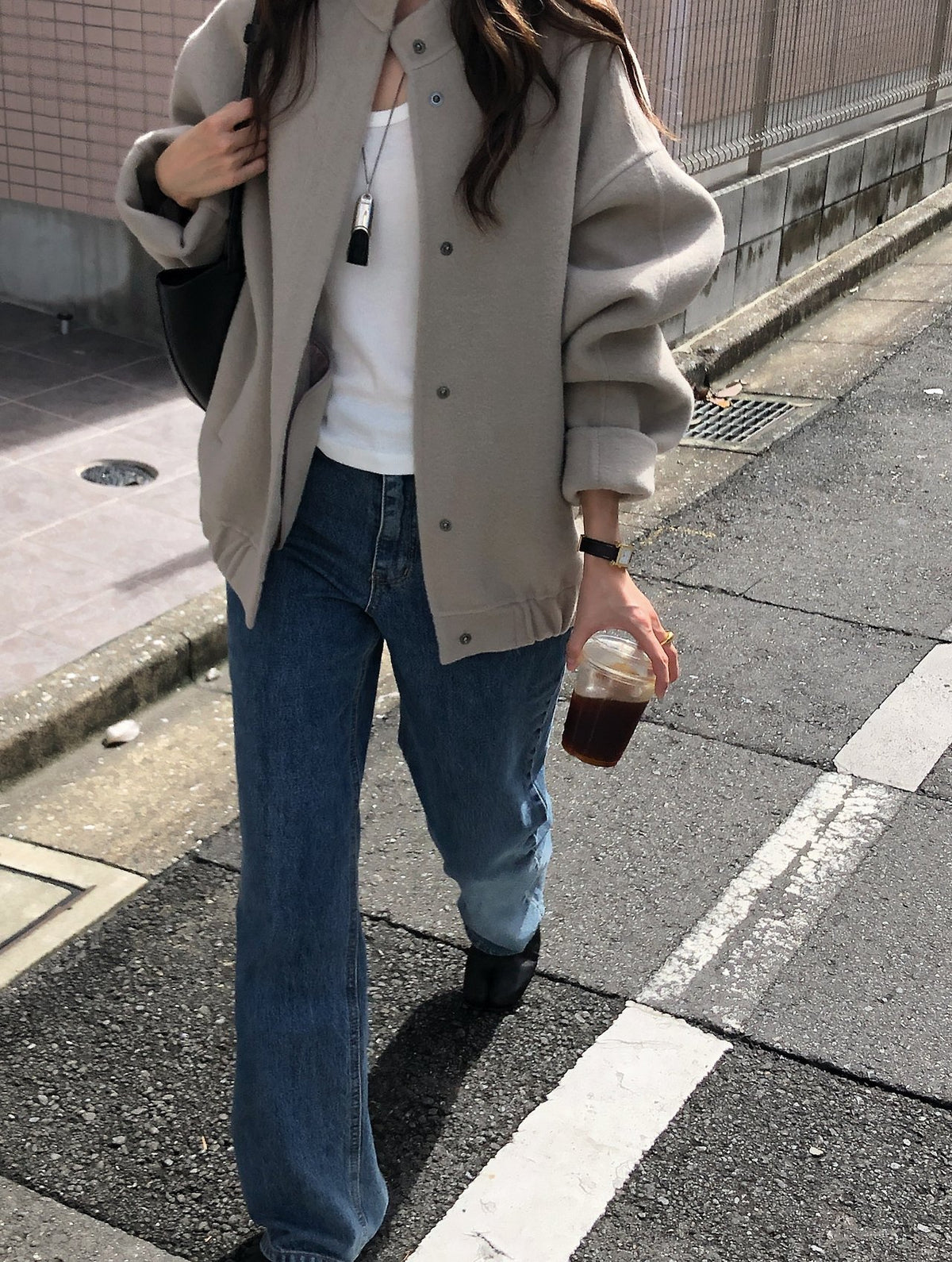 lien straight-fit denim