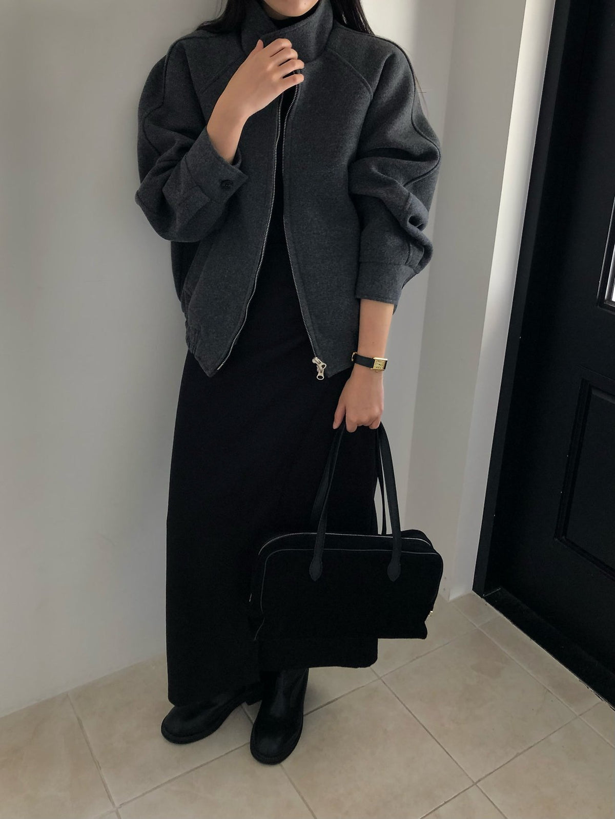 henry wool blazer-2col