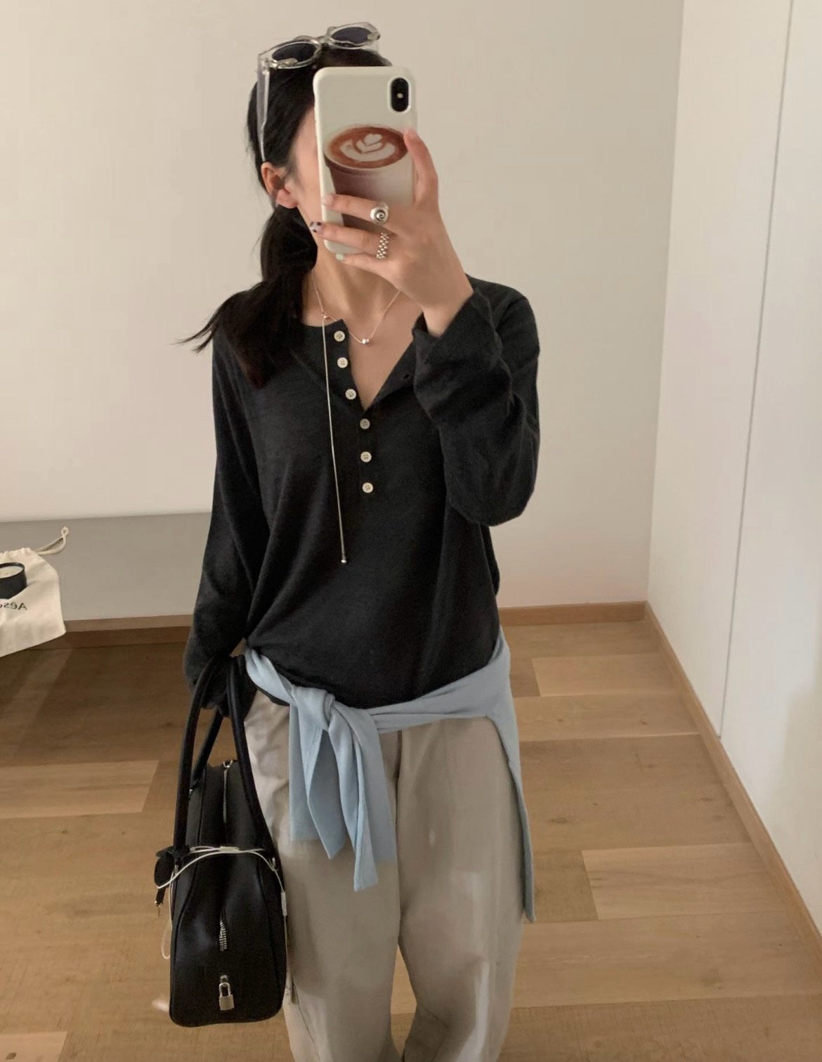 button knit-4col