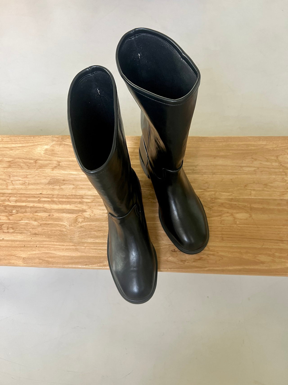 Vintage mid boots-2col