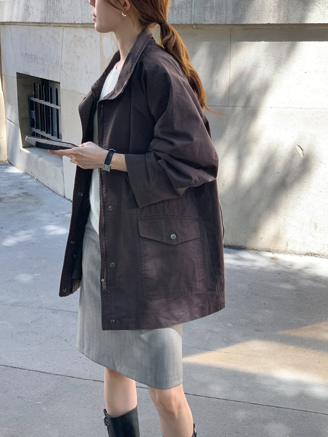 Milo vintage field jacket-2col