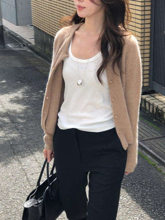 pauline raccoon cardigan-2col