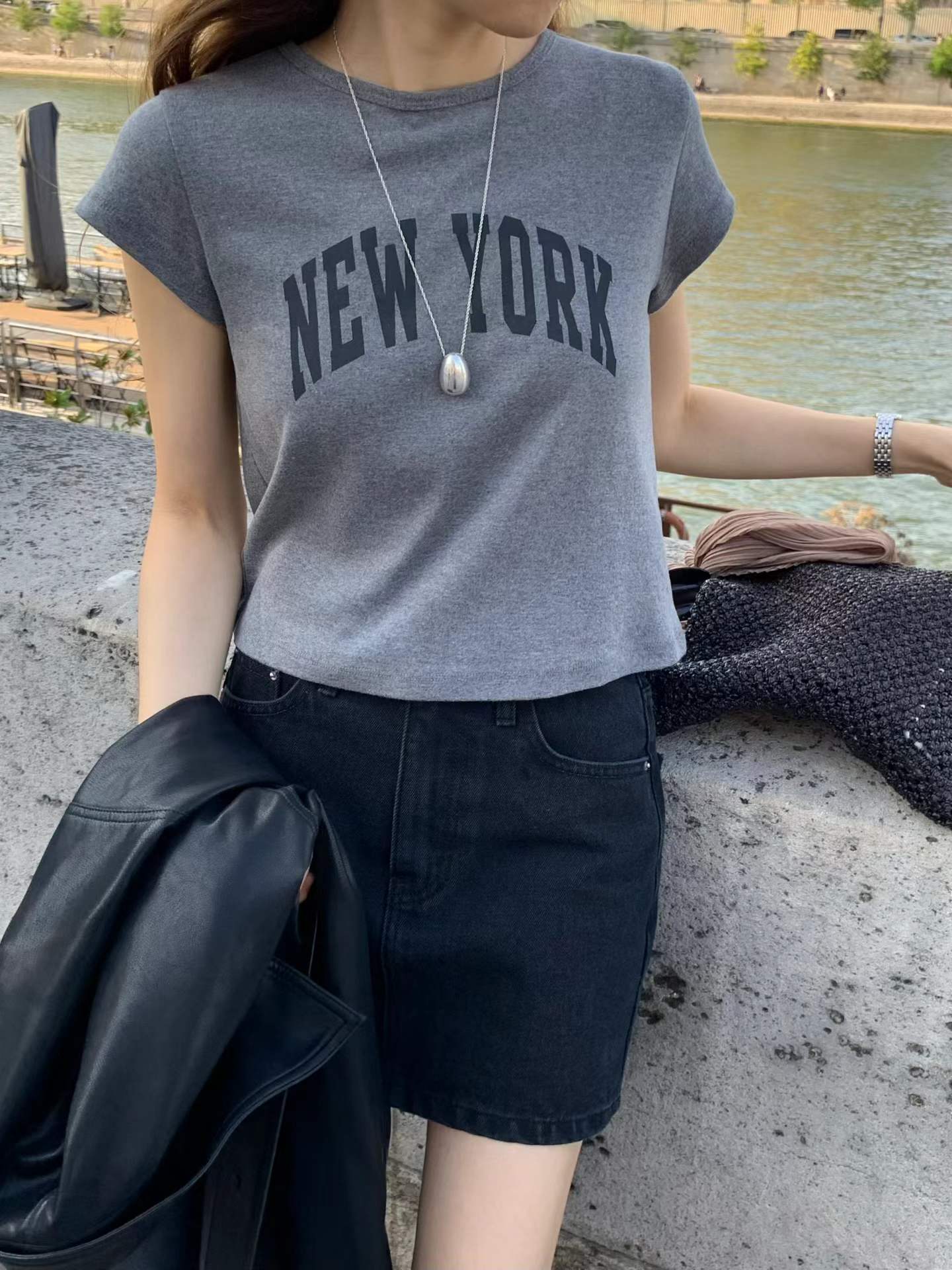 Ounce new york T-2col