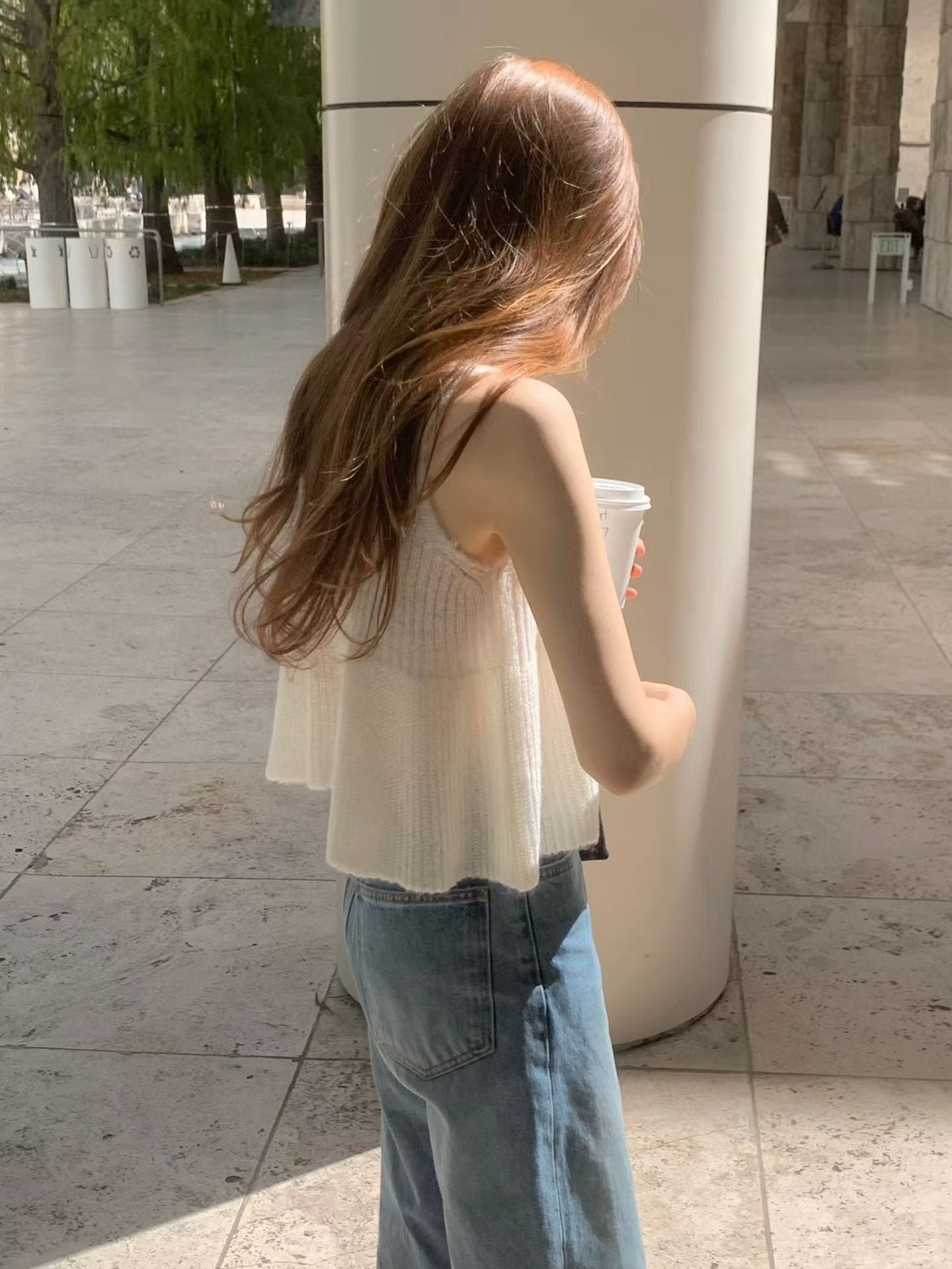 Ounce rosy mid blue denim