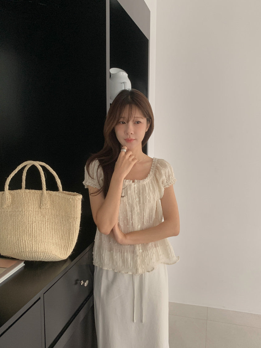 popcorn blouse-2col