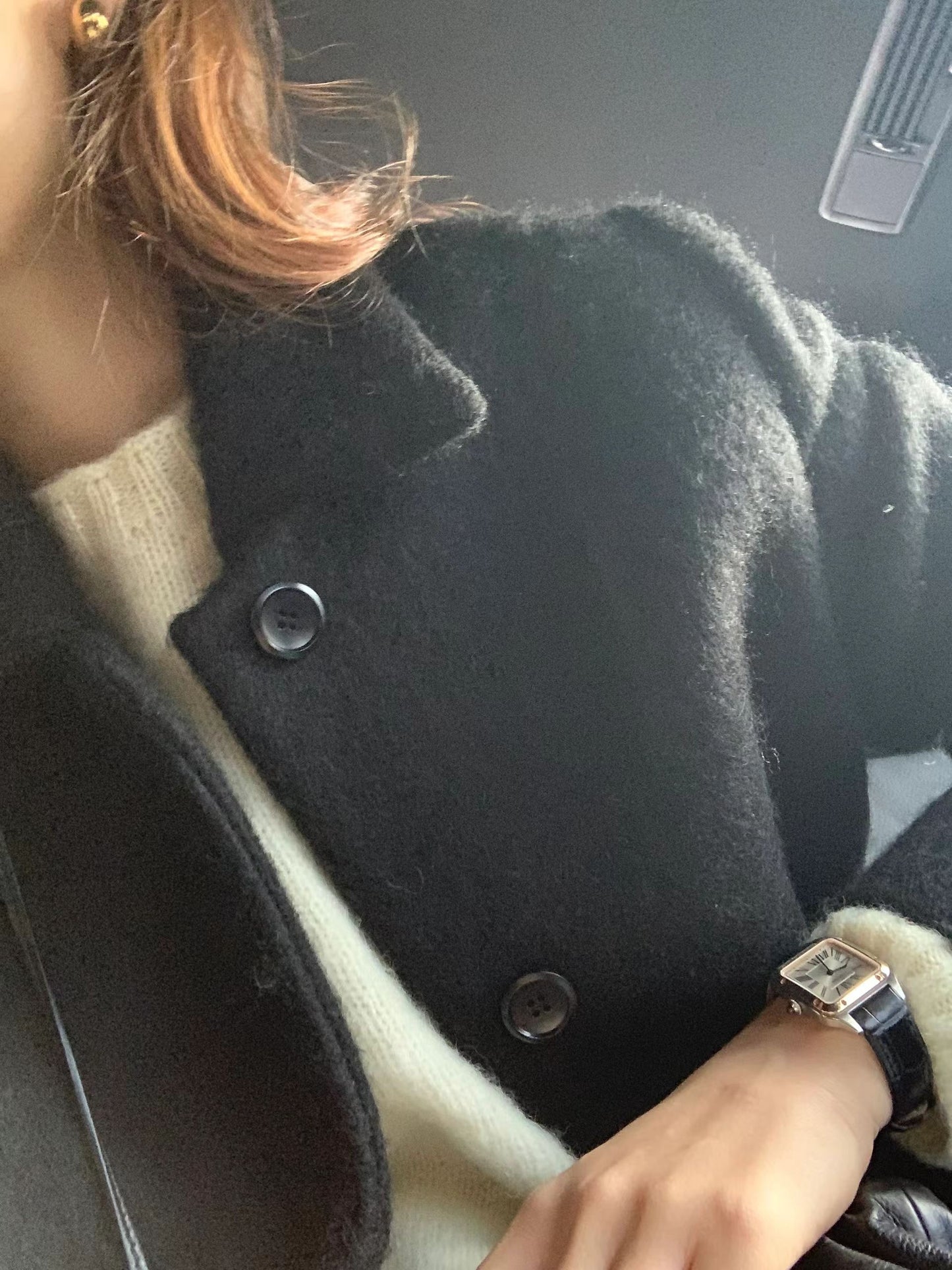 Ounce rosy brush shagidog knit-3col