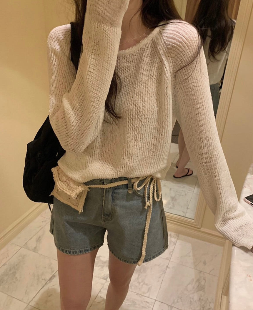 Smoothie short denim
