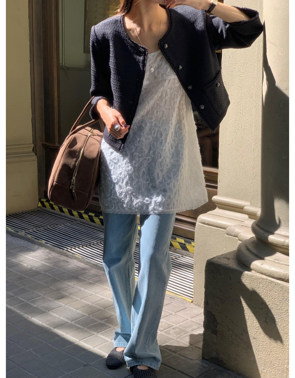 Alle tweed jacket-3col