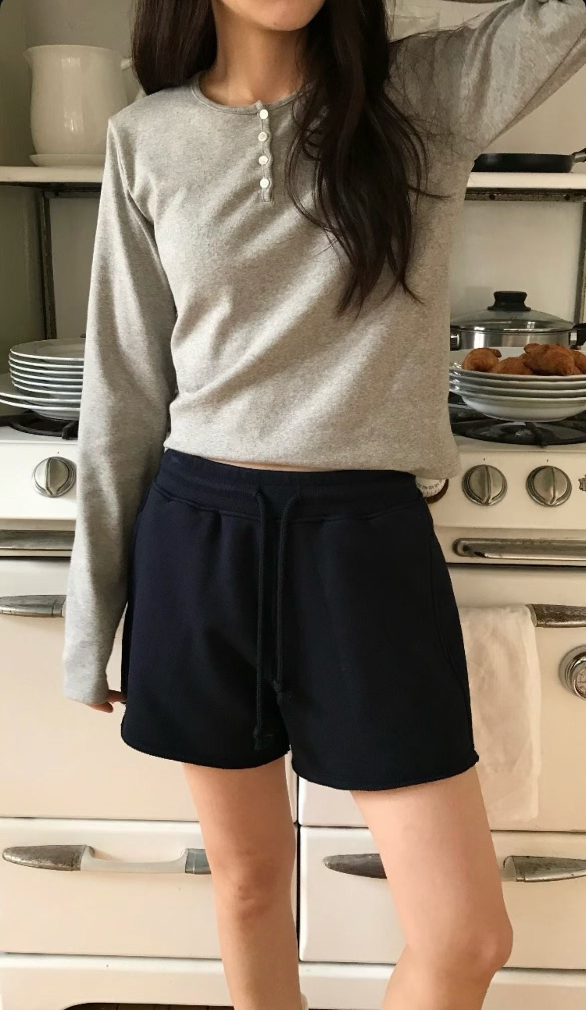deondo dekki sweat shorts-2col