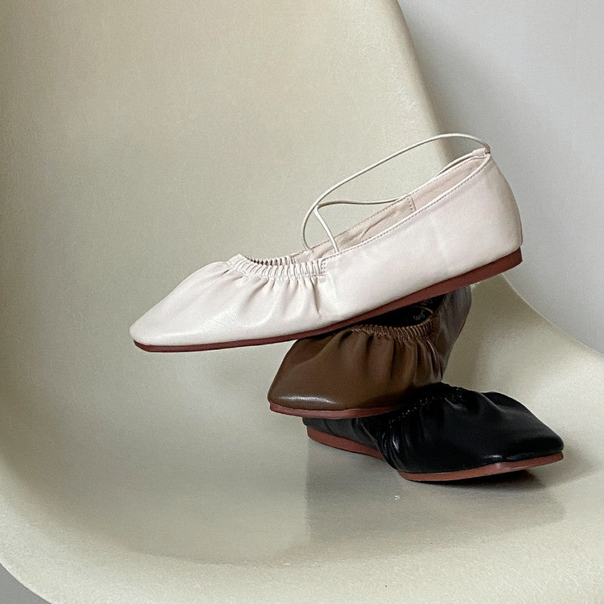 soft shirring flat