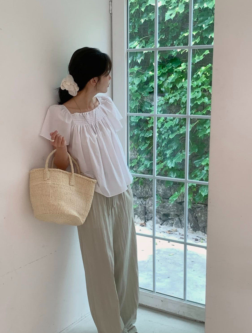 Yuko blouse-4col