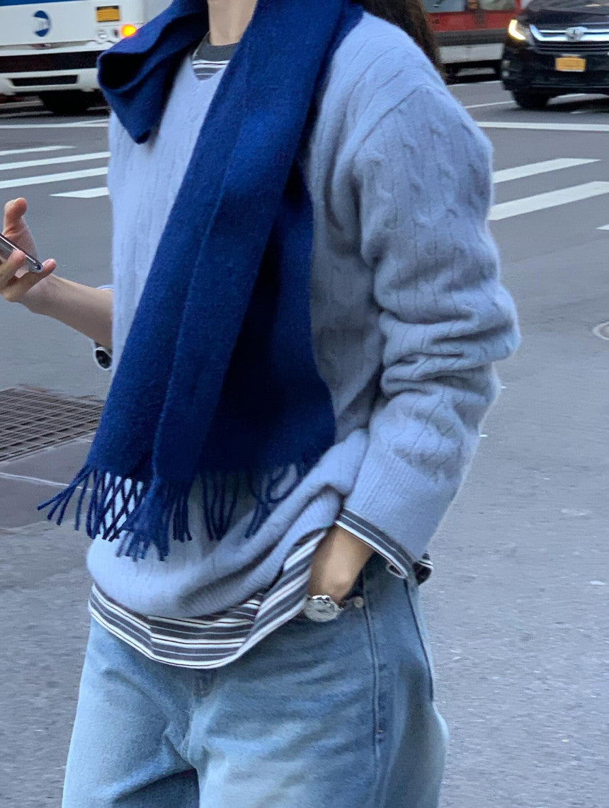 Marong cable knit-4col