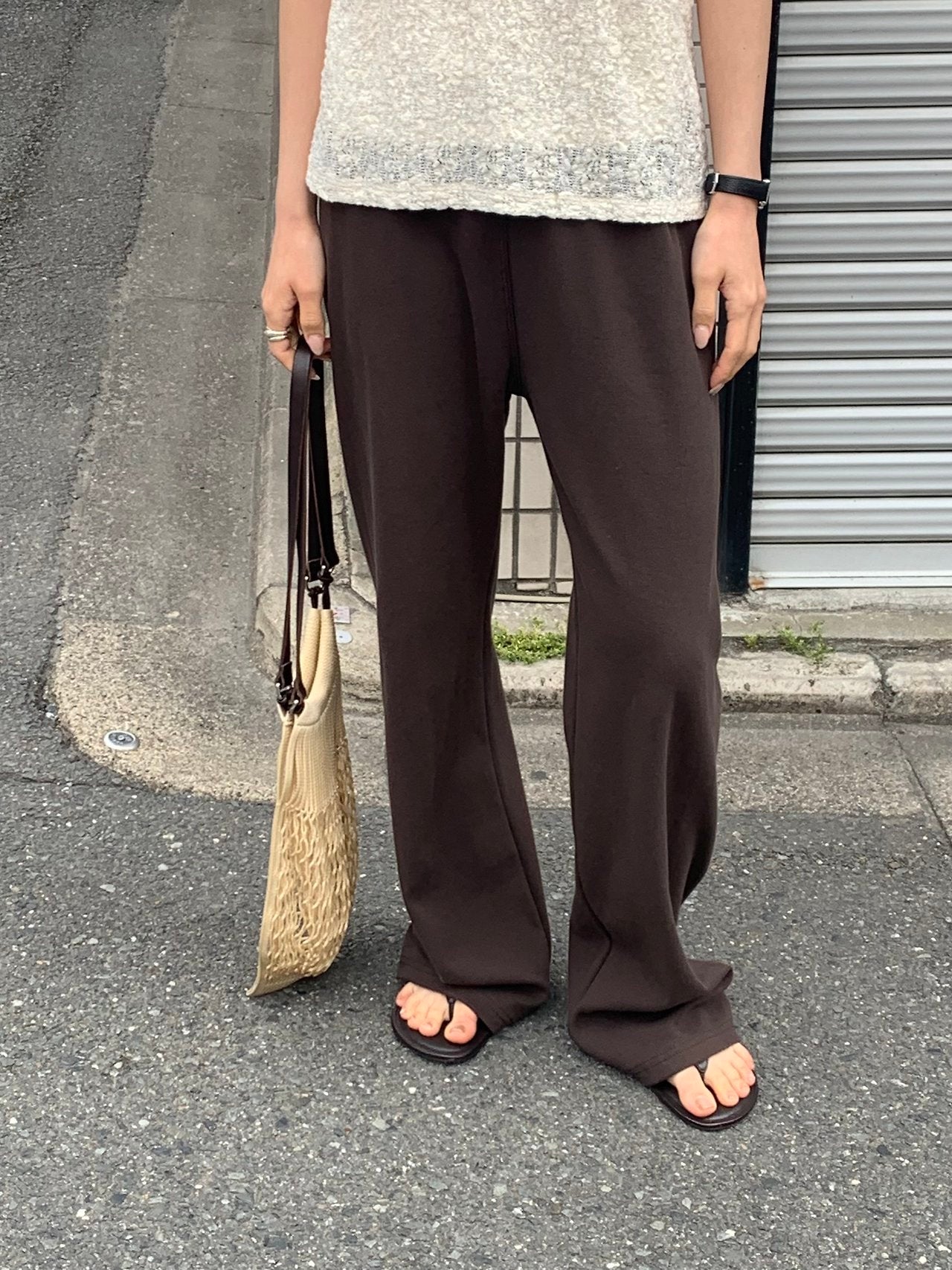 Cozy rib training pants-3col