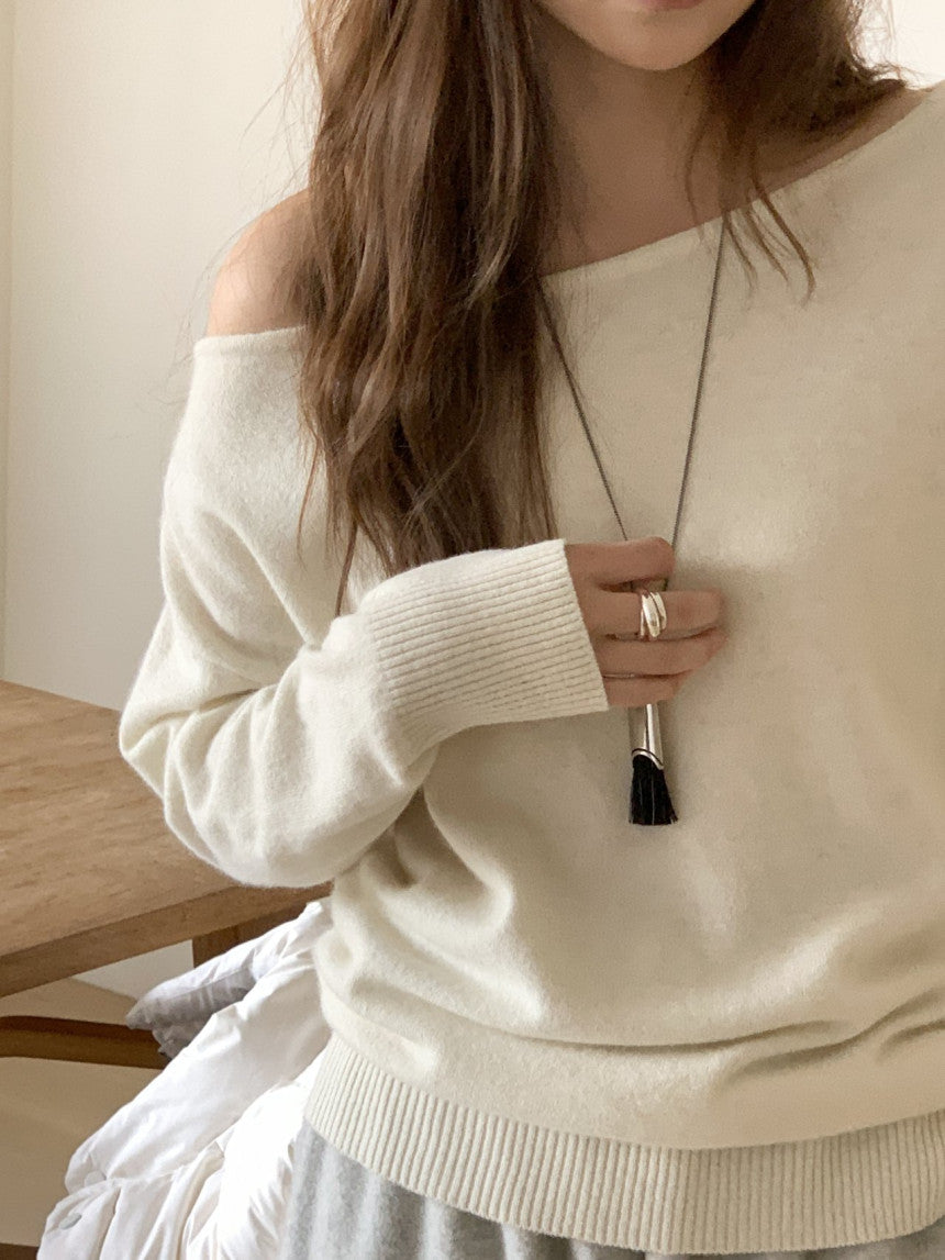 Siena fox unbalance knit-3col