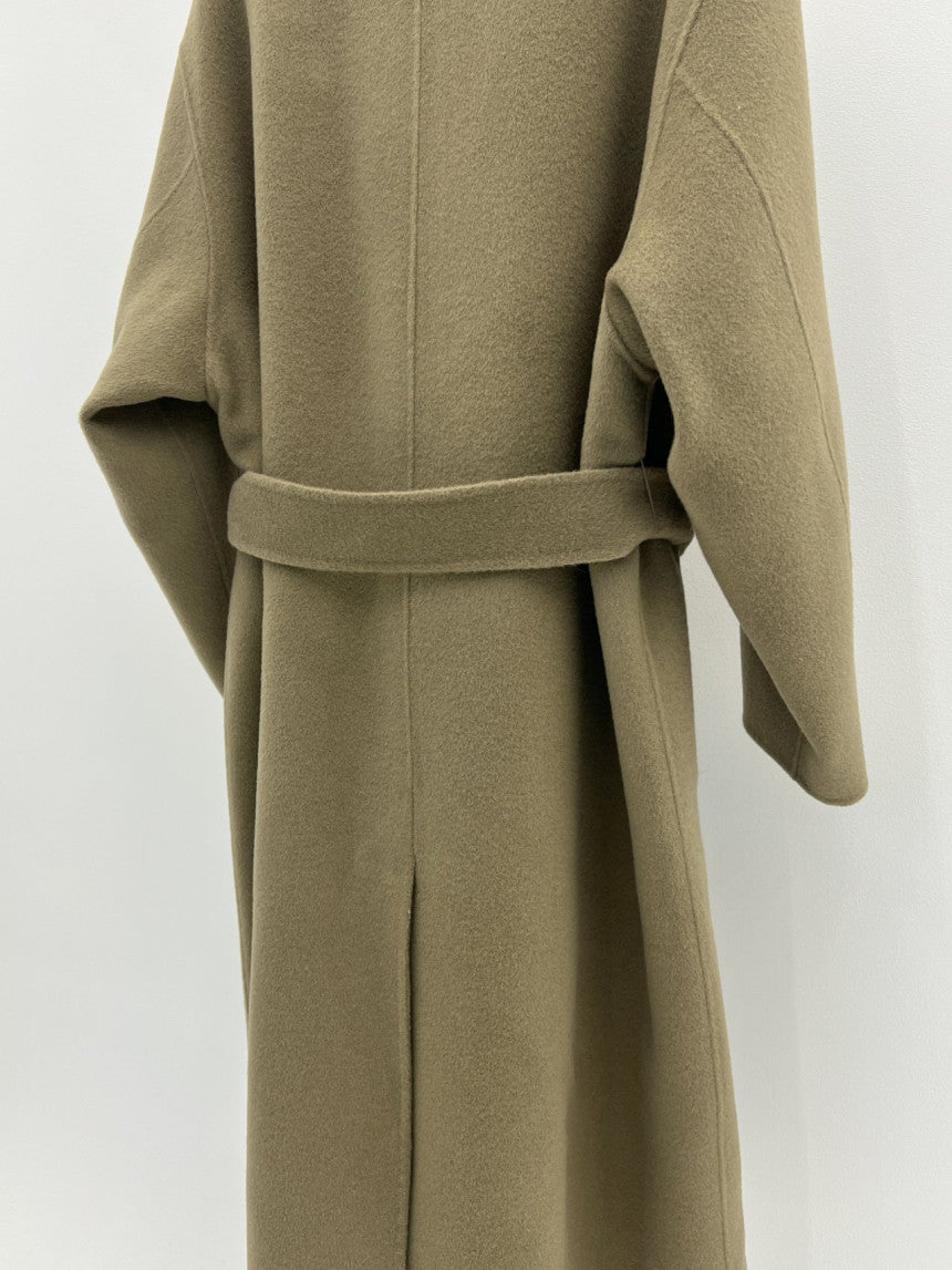 Noel high neck handmade coat-2col