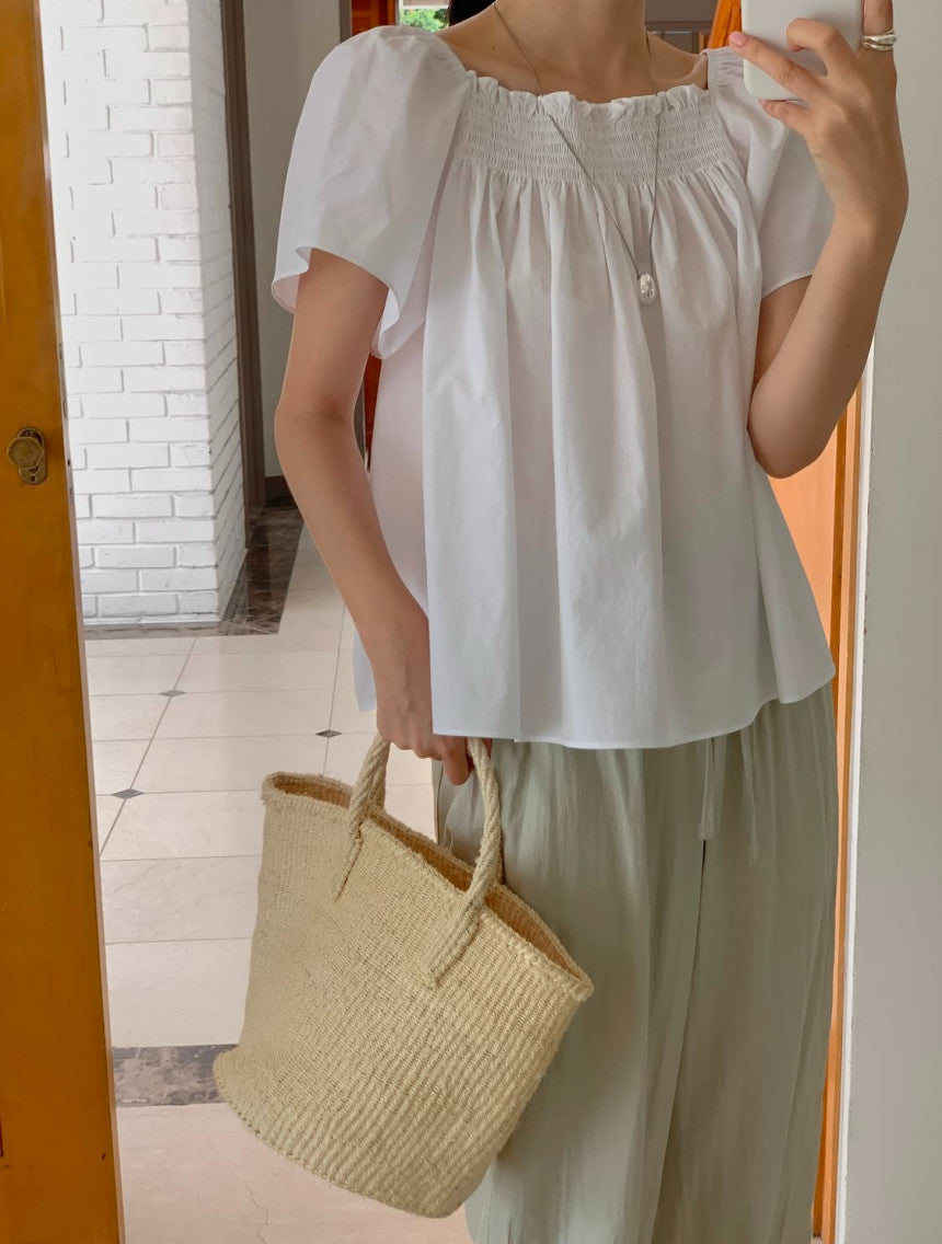 Yuko blouse-4col