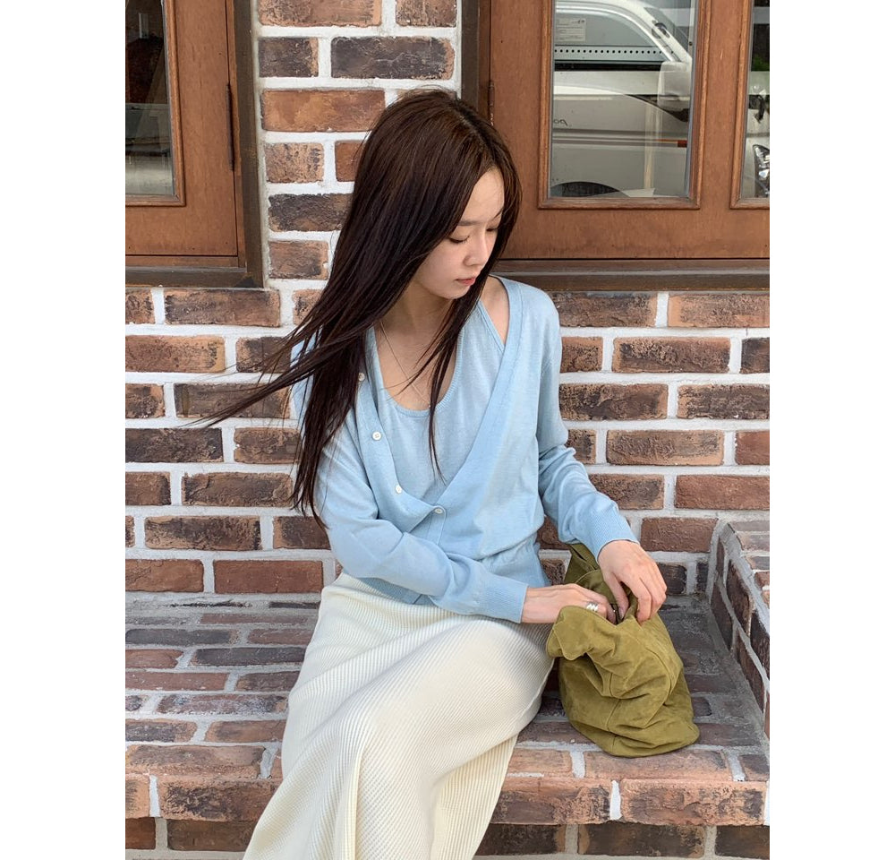 Colin Cardigan Set-4col
