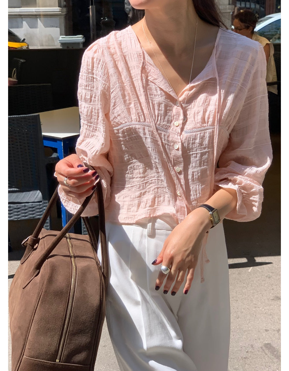 Switch blouse-2col