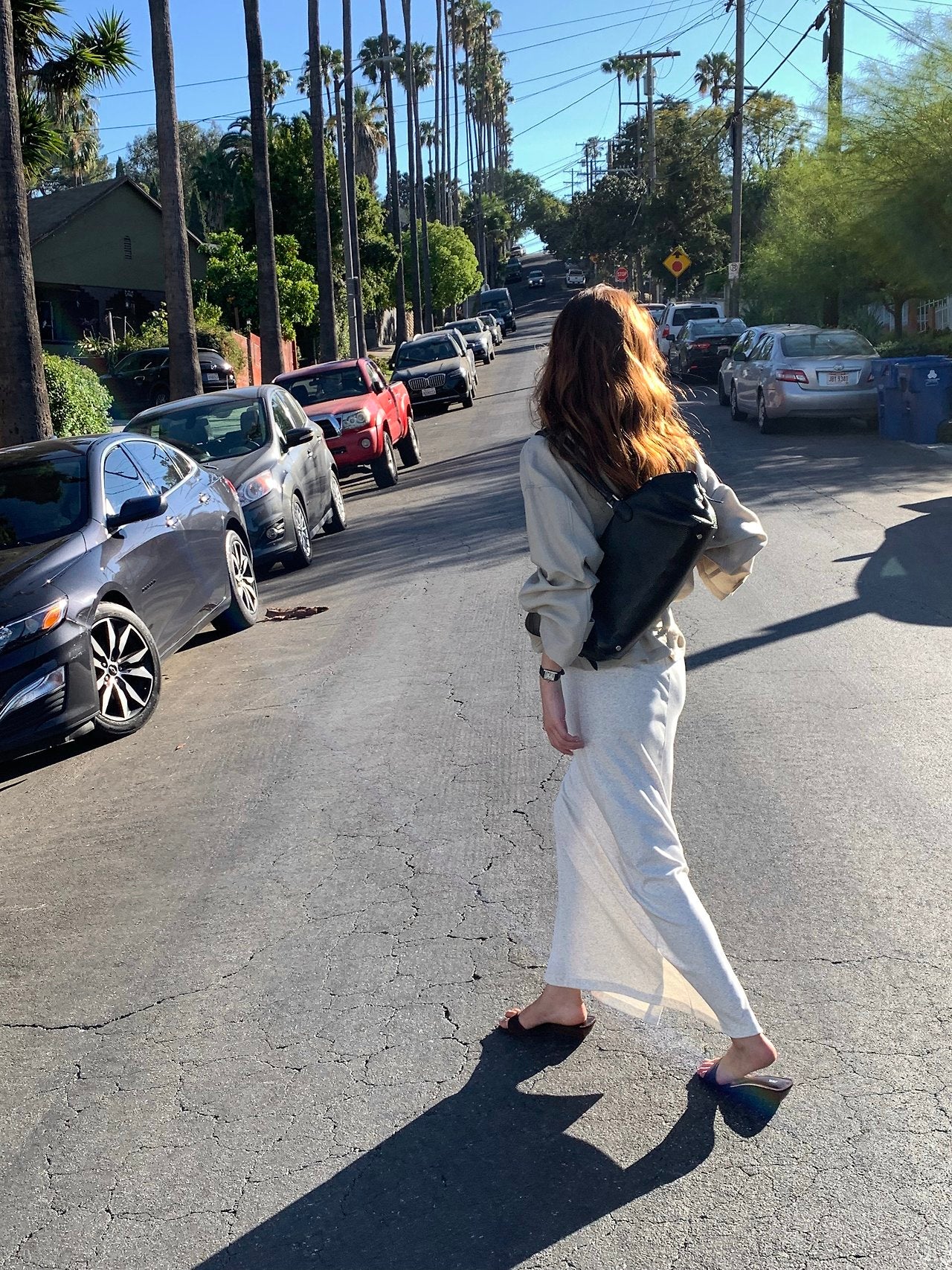 Rive jersey long skirt-4col