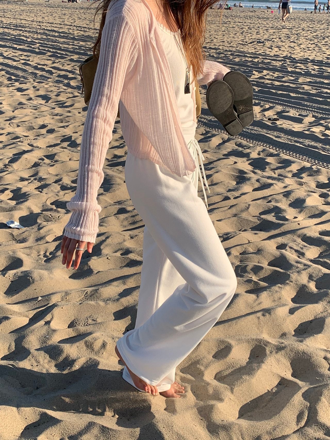 Novella alpaca round cardigan-4col