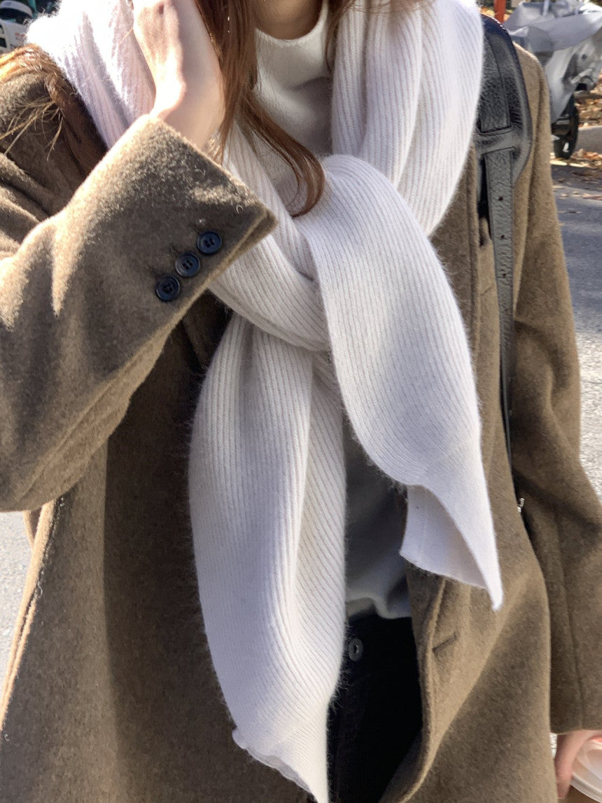 Verona raccoon knit bolero-3col