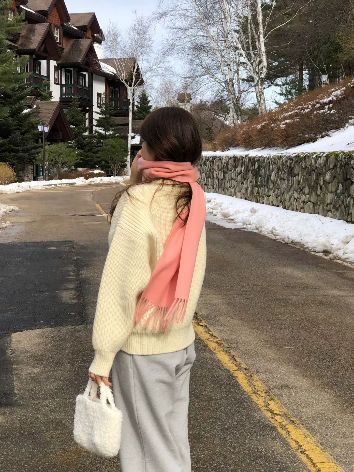 Ounce soft wool muffler-10col