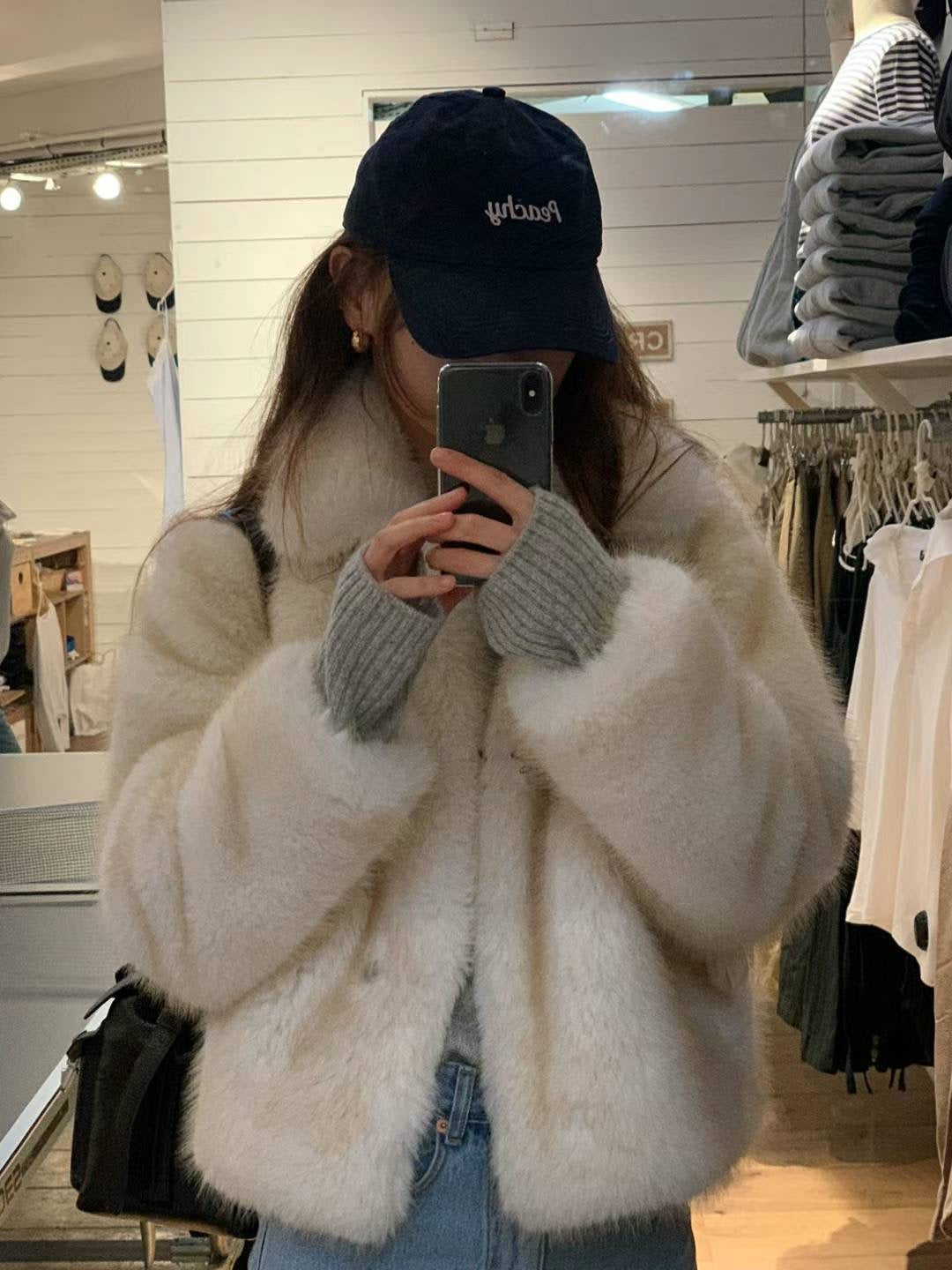 Ounce noel fur jacket