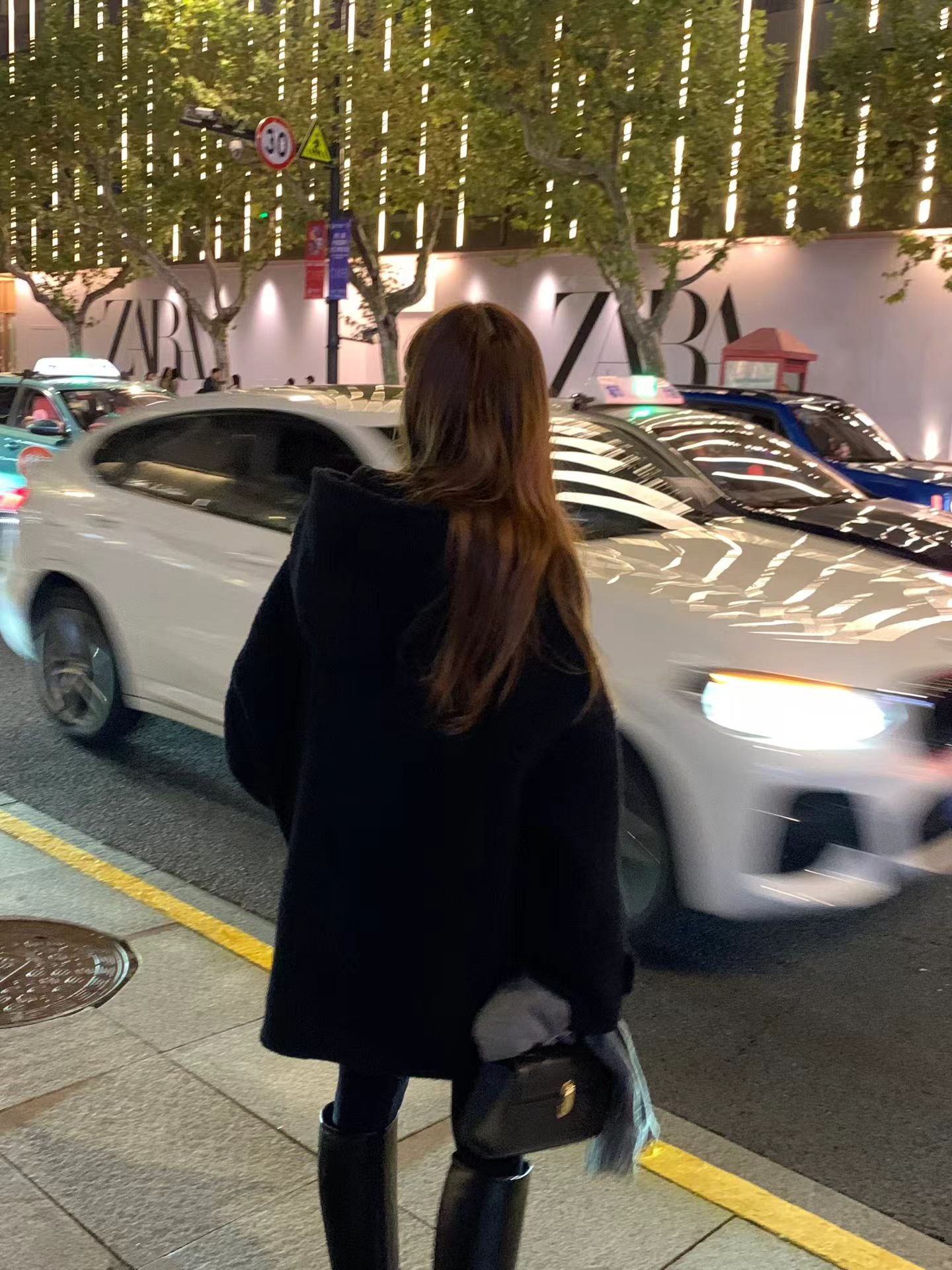 Ounce baby alpaca hood duffel coat-2col