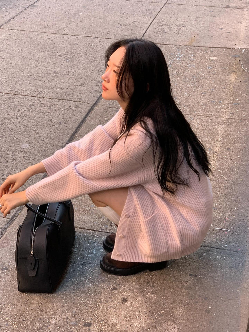 Mue hachi cardigan-4col