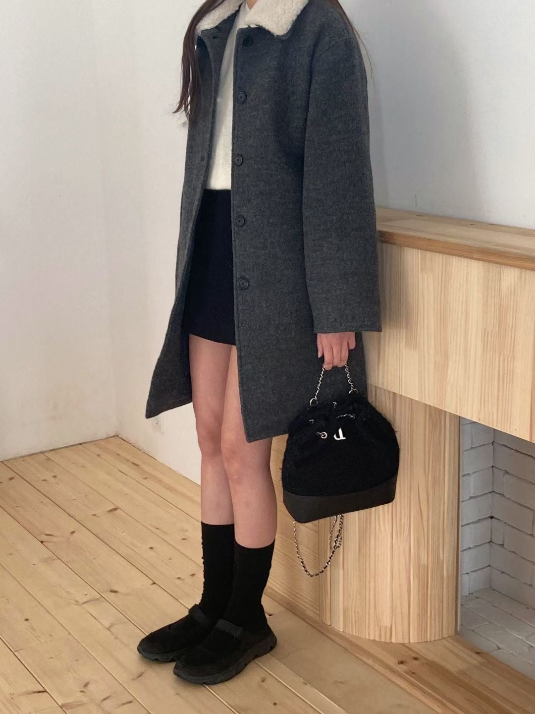 margaret wool coat-2col