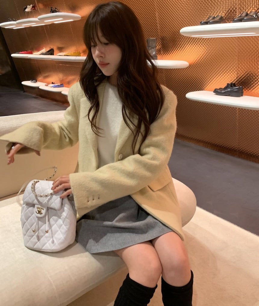 Justin wool jacket-2col