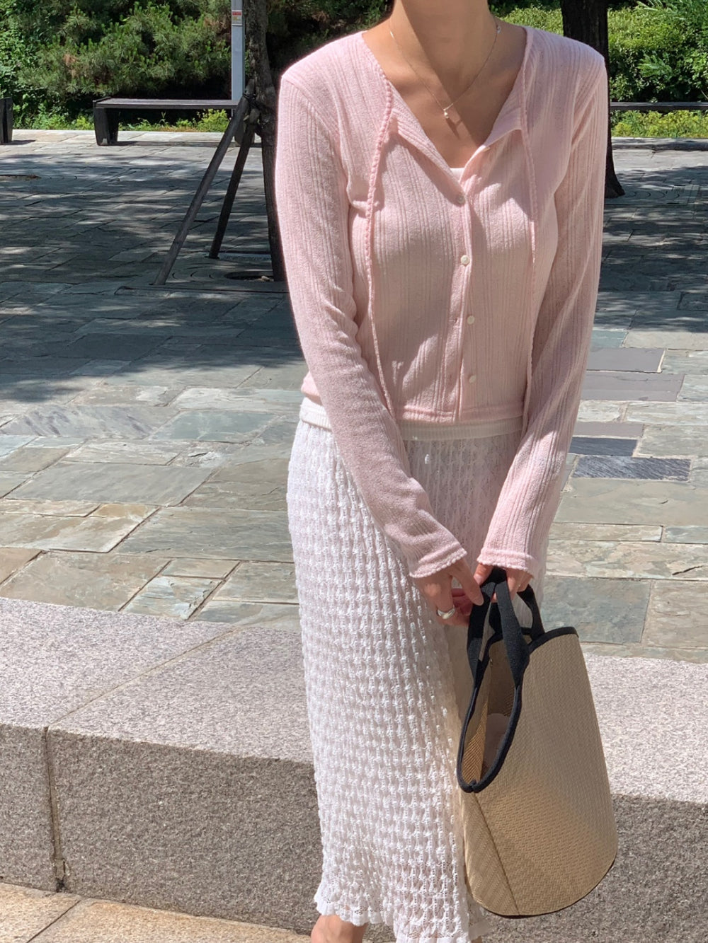 fuzzy cardigan-3col