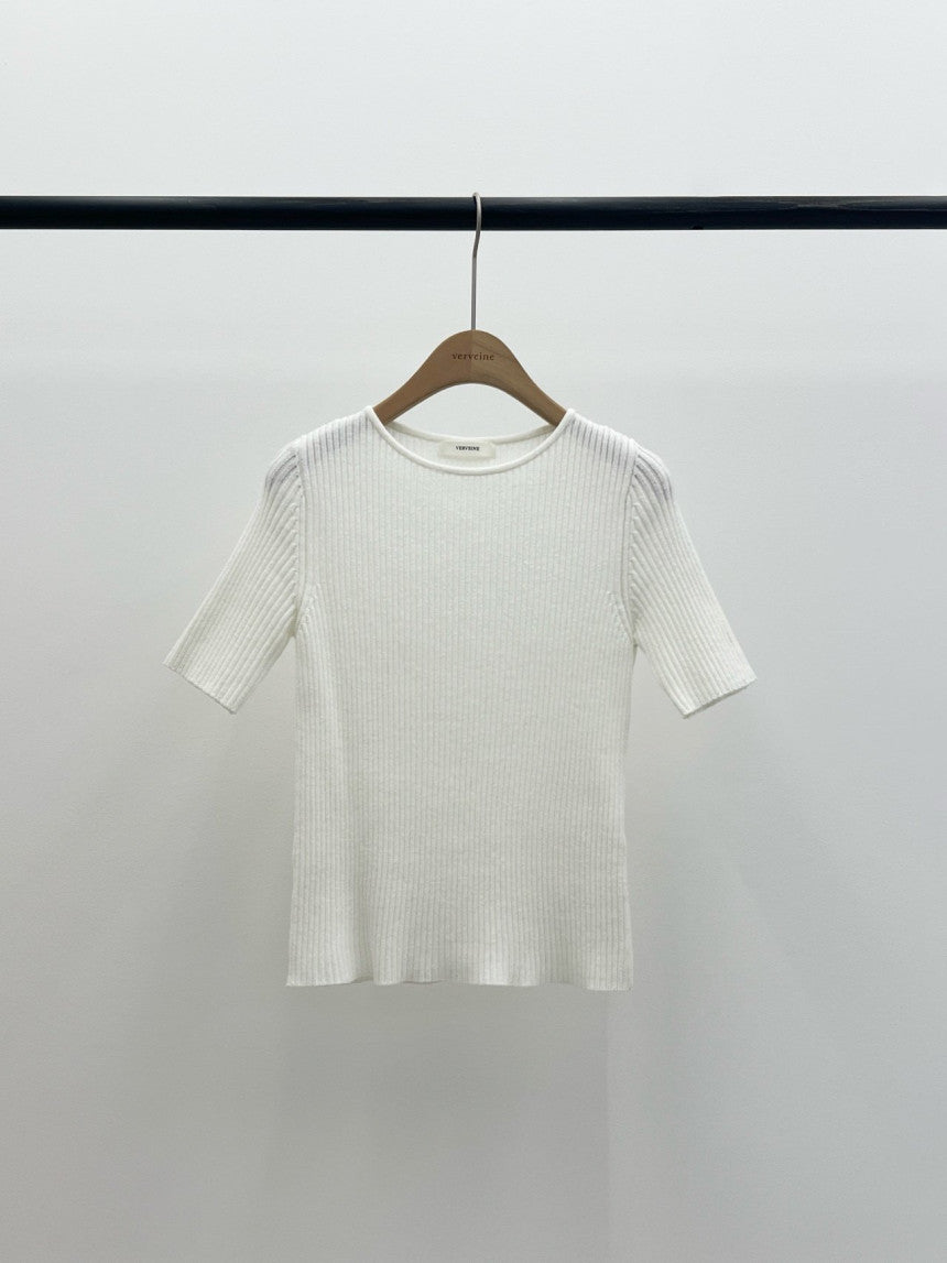 Louis rib half knit-4col