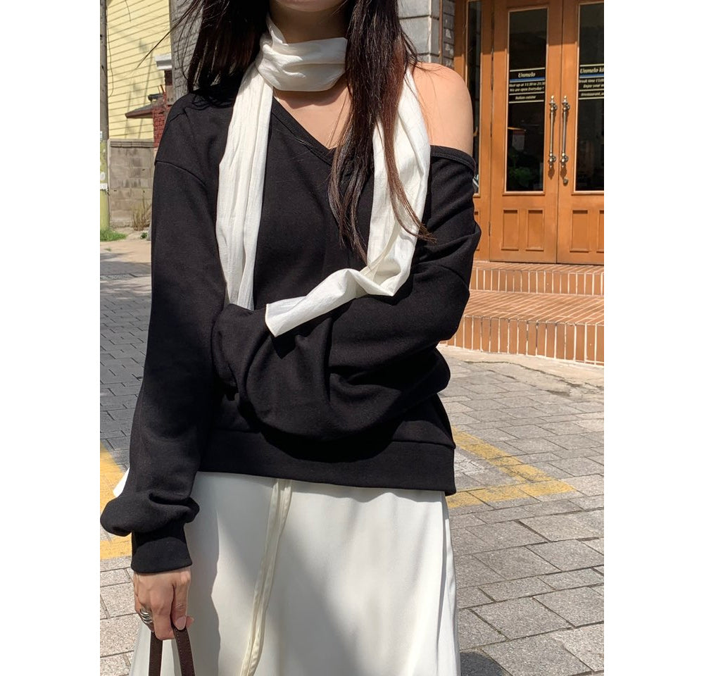 Preto Sweatshirt Set-4col
