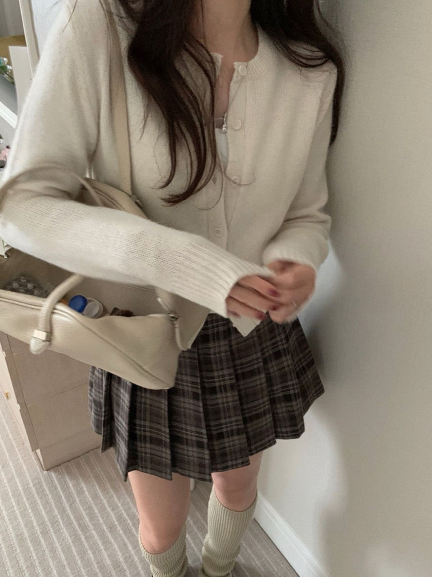 Check alo skirt-2col