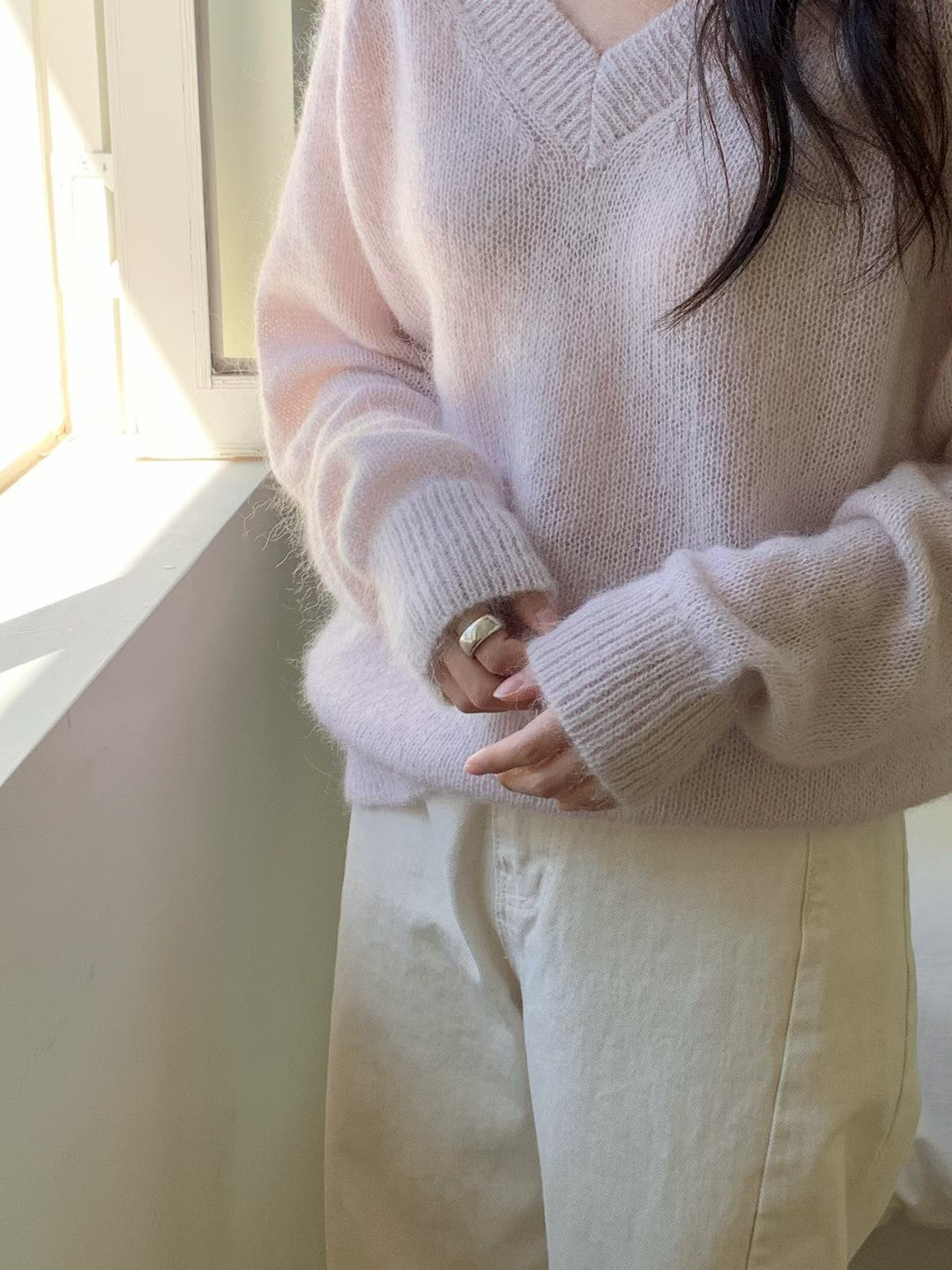 Blasom Mohair knit-4col