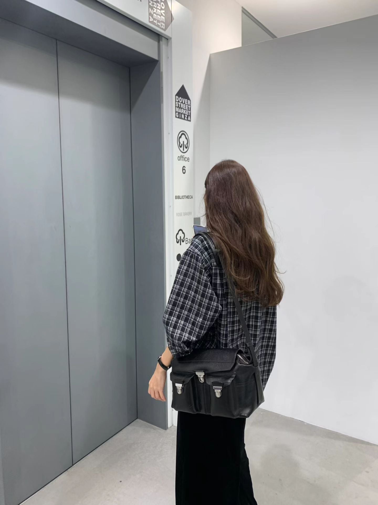 Ounce liden check shirt-2col