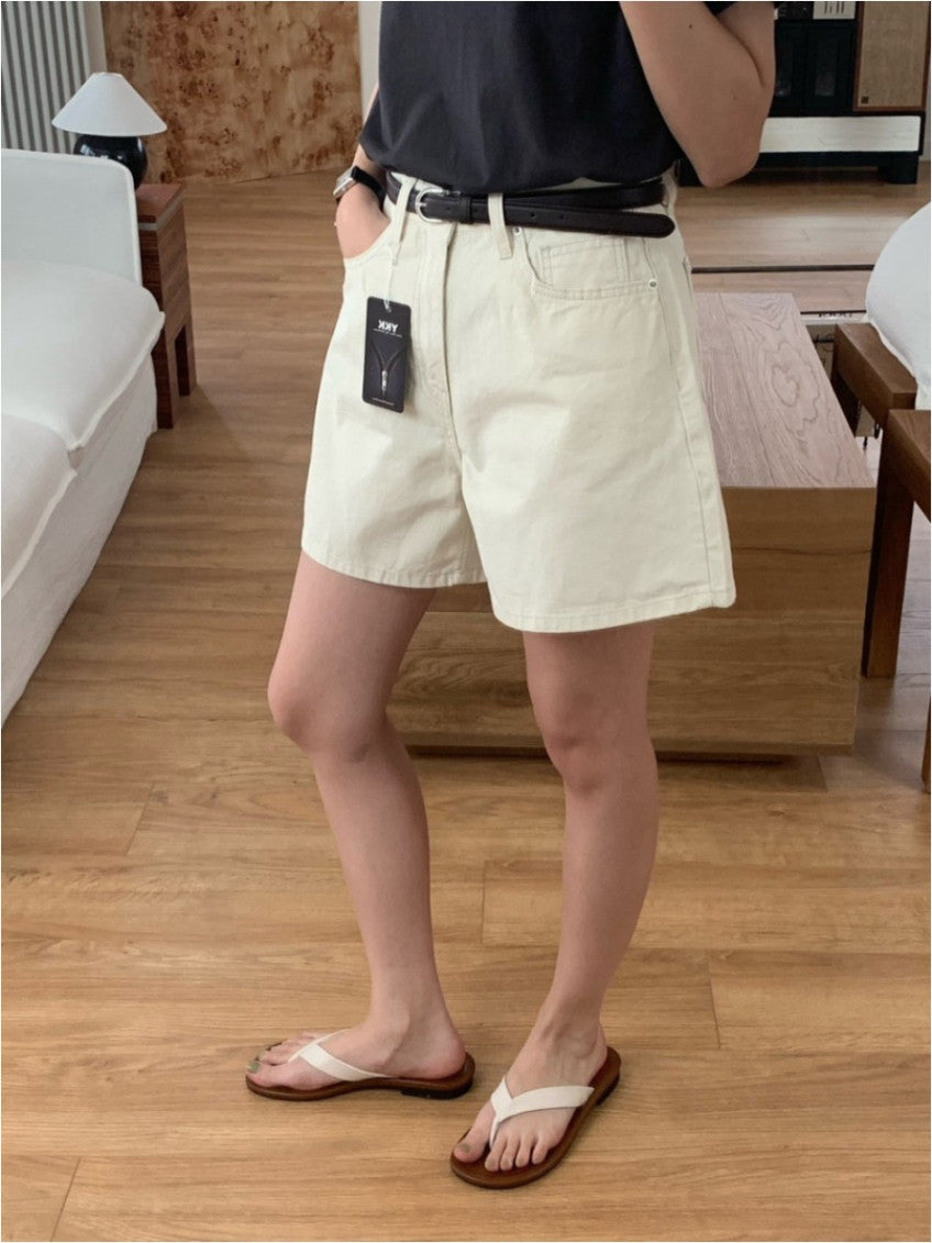 Millie cotton shorts-3col