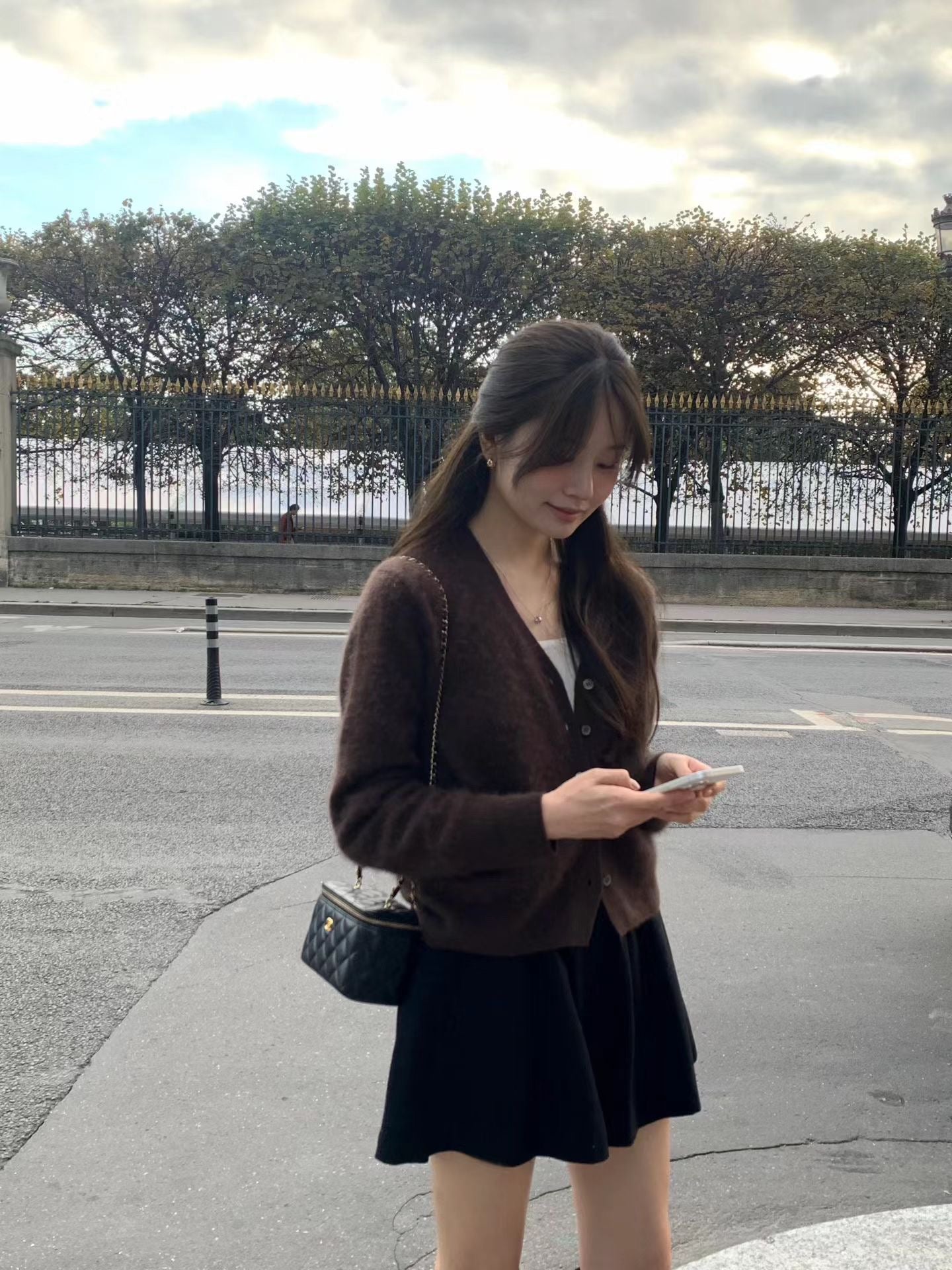 Ounce cash brush cardigan-4col