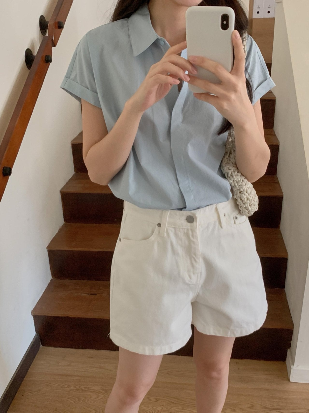 Cotton cabra shirt-3col