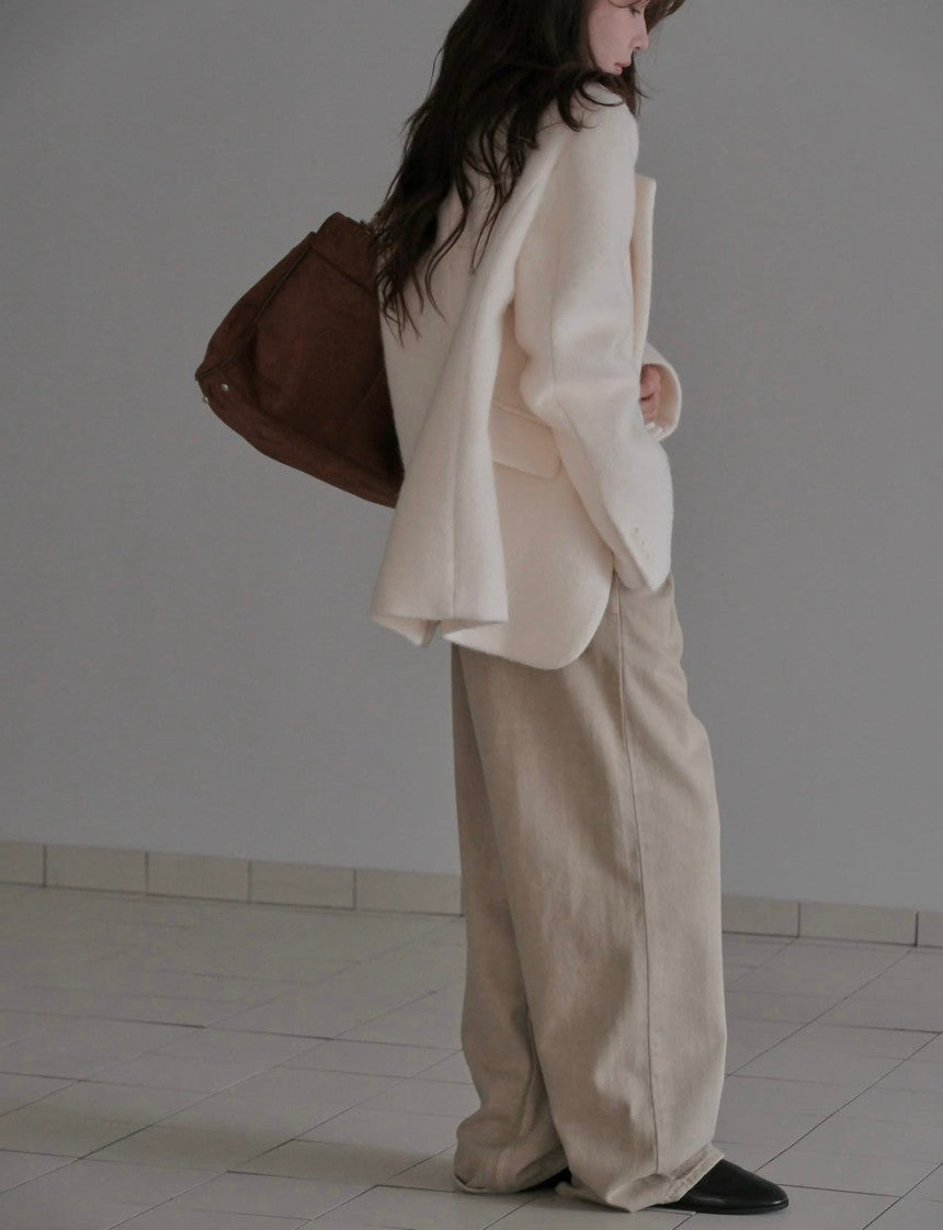 Justin wool jacket-2col